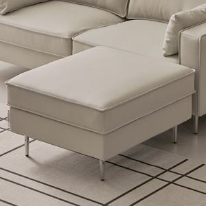 [슬레코폼] COM03 디바인 포켓스프링 에어홀 기능성 가죽 스툴 (2033ST)