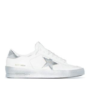 골든구스 스타 디테일 레이스업 로우탑 스니커즈 GWF00128F0021