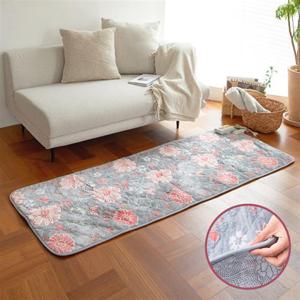 보드레 극세사 전기요 플라워 착번아웃 전기 전자파안전 온열매트 절전형 전기담요 소형