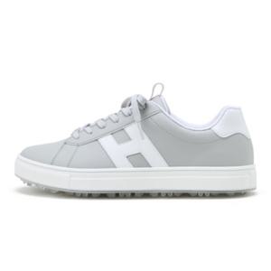 [헤지스골프][BEST]그레이 남성 H로고 스파이크리스 골프화(HUSO5E101G1)