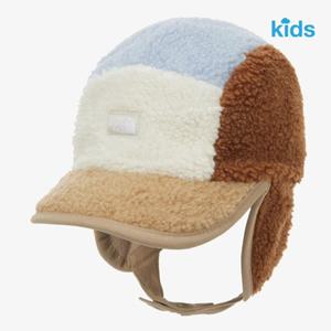 노스페이스키즈 모자 NE3CR52T 브라운 플리스 웜 캡모자