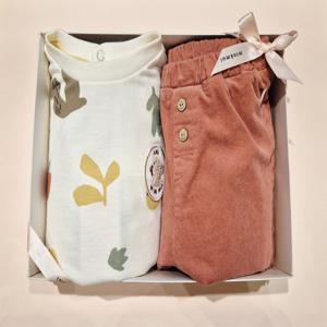 [밍크뮤](IV)포레스트스웨트셔츠,팬츠세트 35A15-334-04,671-05