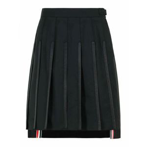 [THOM BROWNE] 라프리마 여성 미니 블랙 울 스커트 FGCA37B00626001 /8