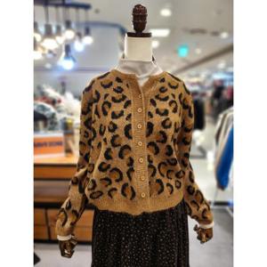 스테파니 세이브존01 호피 숏 가디건 A25SW5447