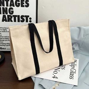 여자 룩 캔버스 대학생 캠퍼스 가방 교회 성당 에코백