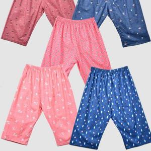 얇고 가벼운 아사 면 여성 8부 파자마 0026nu 오버핏