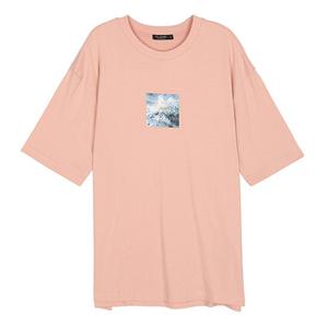 [TBJ]남성 싱글 앞뒤판 전사프린트 티셔츠 -1(T182TS030P)