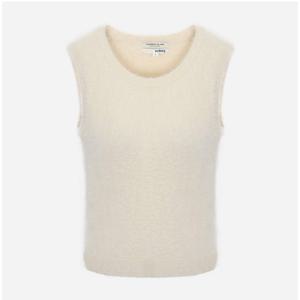 [써스데이아일랜드]라운드넥 날개사 베스트 T258MVT931W