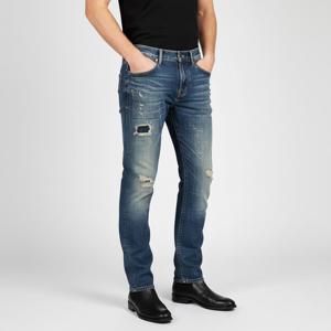 클리어런스디스퀘어드2 블루 리트로 07 더티 워싱 디스 데님 진 S74LA0949 S30281 470