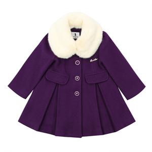 프렌치캣8 보라 모직 코트 (Q35DBC060N2)