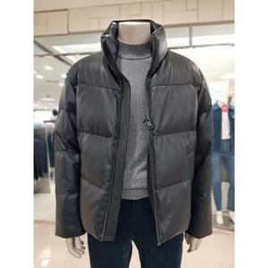 바쏘옴므 세이브존05 블랙비건레더덕푸퍼블루종점퍼 WSY4JOUA43ABK