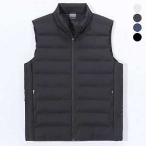 [후앙스] 심리스 차이나 지퍼 경량 패딩 조끼 PWPV1450