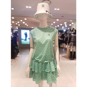 [파리게이츠] 26SS여름 여성 스마일 패턴 라운드 베스트 (521F1TR181GN)