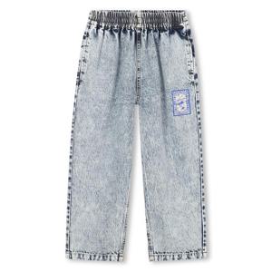 [겐조키즈][COSMIC FUN] 밴딩 워싱 데님팬츠(14Y) Z256AGN321