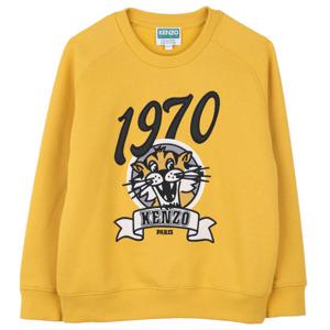 [겐조키즈][FESTIVE CAP] 1970 퍼니 타이거 자수 스웨트셔츠 Z256AFWF11