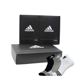 [아디다스]앞삼선 스포츠 양말 2족 선물세트 IF657132