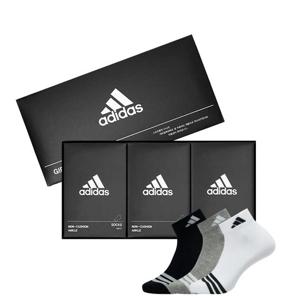 [아디다스]앞삼선 스포츠 양말 3족 선물세트 IF65713