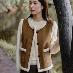 [프로젝트엠]여성) 무스탕 베스트 EPF4VP2400