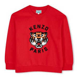 [겐조키즈][CORE PROGRAM] 레드 럭키 타이거 자수 스웨트셔츠 Z256AFWT13