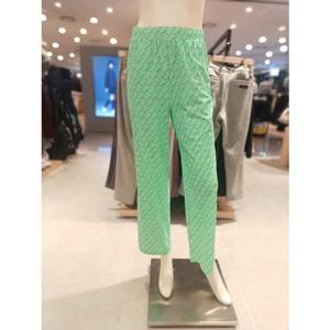 [파리게이츠] 26SS여름 여성 스마일 프린트 냉감 와이드 팬츠 (521F1PF182GN)