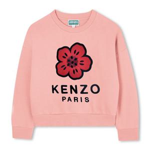 [겐조키즈][CORE PROGRAM] 핑크 보케 플라워 자수 스웨트셔츠 Z256AGWB12