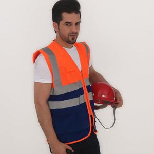 360도 야광 반사 메쉬 안전조끼(XXL) 형광작업조끼