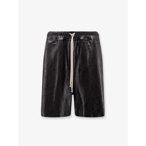 [RICK OWENS] 라프리마 남성 반바지 레더 RU01F2397 LBE09 블랙 /12