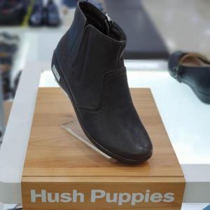 허시파피 세이브존05 여성 천연양가죽 퍼부츠 BC3K601