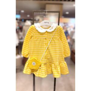 [아가방] 데이 체크 오픈 원피스 (01T124058)