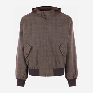 프라다 프린스 오브 웨일스 울 후드 재킷 SGD079SOOO 18VAF0005