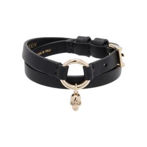 알렉산더맥퀸 여성 블랙 팔찌 857148_1AAWH1000