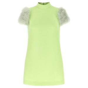 VALENTINO GARAVANI Valentino Garavani Feather Dress B3VAJ901CFC9E