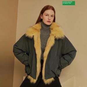 베네통 카네 폭스벨리 숏 패딩 BAPD59461