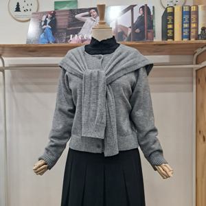 [레코브]숄더셋업가디건LC41F1KC001SGY