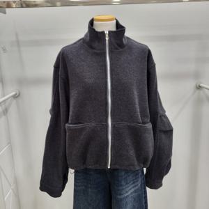 [밸리걸]하이넥 집업스트링점퍼( 824170)