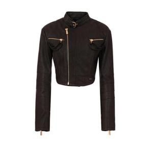 로베르토 카발리 가죽 자켓 79PAVP03 CPY09899 Black