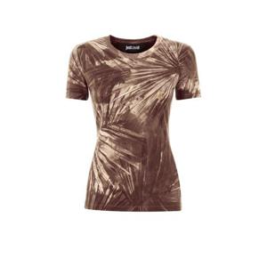 로베르토 카발리 반팔 티셔츠 79PAHE07 CJ112700 Beige