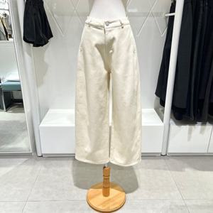 [밸리걸] 윈터 와이드 화이트 데님 팬츠 824230