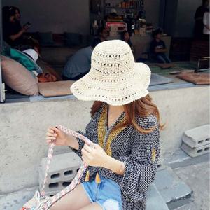 여성여름모자 챙넓은 여름밀짚모자 썸머 플로피햇