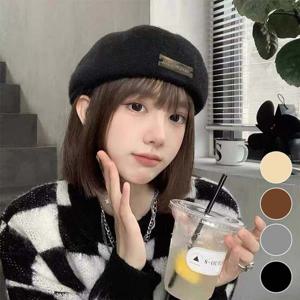 귀여운 깜찍한 라벨포인트 스타일 화가 따뜻한빵모자