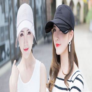 남녀 햇빛차단 볼캡 썬캡 메쉬 날개 챙 가드 모자