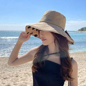 바캉스 여행 양면 비치모자 여성 여름모자 버킷햇