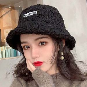 겨울 여자 양털 뽀글이 모자 사파리 벙거지 버킷햇