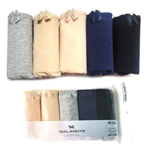 여성팬티 주니어 학생 면스판 팬티 속옷5매입