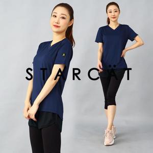 요가복상의 여성운동복  슬림롱브이넥반팔 SC TS04 P3