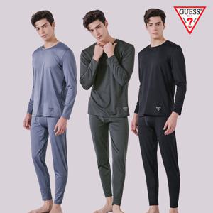 게스 언더웨어 25FW 남성 메가히트 피치기모 동내의 3세트