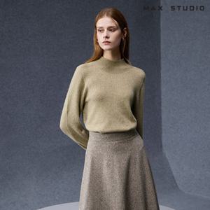 막스스튜디오 25FW 캐시미어 홀가먼트 하이넥 니트(1종)