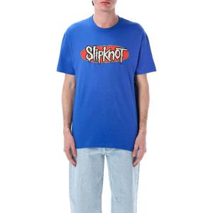 플레져스 코튼 리브 크루넥 오버사이즈 그래픽 티셔츠 P25SK016