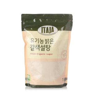 [오가닉스토리]이타자 유기농 밝은 갈색설탕 1kg
