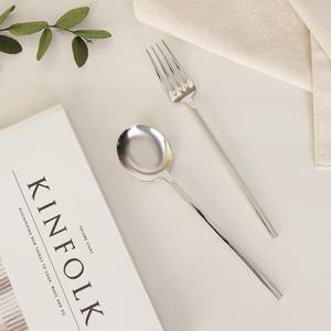 [골든벨]스퀘어 민 디저트 스푼/포크 세트